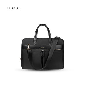 Leacat Women Laptop Briefcase for 13.3 15 16 inch Laptop waterproof shockproof Shoulder Bags Business Office Document Organizer