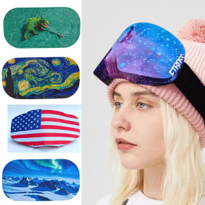 Kính Trượt Tuyết Thời Trang 2025 Dành Cho Nam Và Nữ Chống Gió Chống Bụi Bảo Vệ Mắt Thiết Bị Trượt Tuyết Phụ Kiện Leo Núi Tuyết