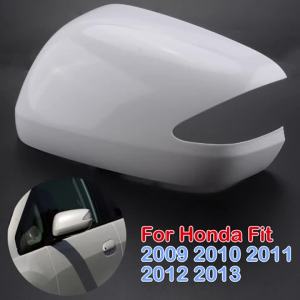 Rhyming Rearview Mirror Housing Side Mirror Cover With Signal Lamp Hole Fit For Honda FIT JAZZ GE6 GE8 2009-2013 Car Accessories