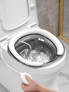 Ergonomic Toilet Bathing Basin Pregnant Women Butt Wash Tool Squat Free PP Material Personal Hygiene Bathroom Equipment