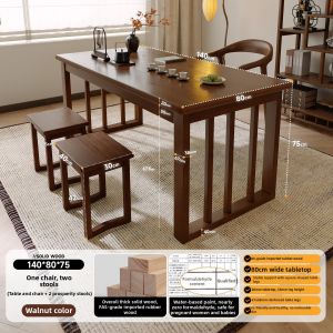 ZHUOHE | Chinese Style Dual-use Table for Drinking Tea and Writing