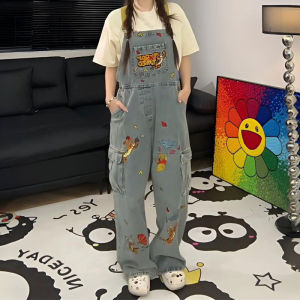 XIBAIYI | Plus Size Denim Overalls
