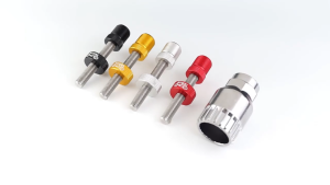 Bicycle Bottom Bracket Removal Tools Square Hole Spline Axle Sleeve Fixing Rod Anti Drop Repair Tool
