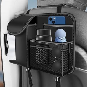 Multi-Functional Car Seat Back Storage Bag Hanging Bag Vehicle Interior Decoration Accessories Pressure Resistant Organizing Box