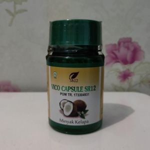 VCO VIRGIN COCONUT OIL / MINYAK KELAPA MURNI / VICO OIL SR12 / PENAMBAH IMUN TUBUH