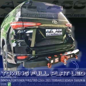TOWING FULL PLAT LED PLAT BAJA FORTUNER/VRZ/TRD/INNOVA SEMUA TAHUN DAN TYPE BISA PNP ✅
