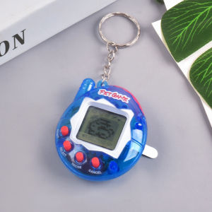 Interactive 3D Virtual Pet Toy - Collectors Edition - Aqua Blue | Perfect Gift for Holidays & Gamers Tamagotchi