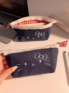 Sanrio | Túi Đựng Đồ Đa Năng Hộp Đựng Bút Bằng Vải Hộp Đựng Đồ Vệ Sinh Cá Nhân Du Lịch Túi Đựng Đồ Nhỏ Đựng Văn Phòng Phẩm Và Phụ Kiện