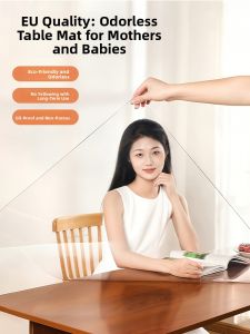 LUOYOUTE | Bàn Ăn PVC Chống Nước Chống Dầu Cách Nhiệt
