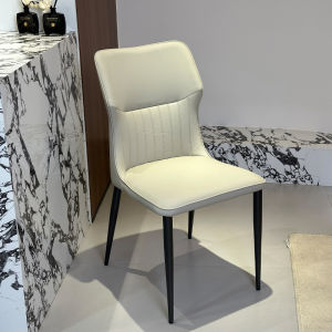 Modern Simplicity Designer Dining Chair Back Support Soft Padded Italian Style Home Use Restaurant Table Chair Luxury Bench