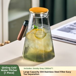 GIANXI | High Temperature Resistant Thick Glass Water Carafe