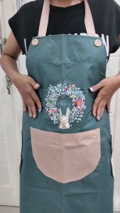 NexXIO  Celemek Masak Anti Air / Apron Waterproof Celemek Masak Kain / Celemek Masak Murah