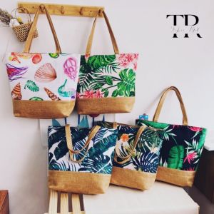 TR Fashion กระเป๋าถือ กระเป๋าสะพาย กระเป๋าผ้า กระเป๋า สะพาย ผญ รุ่นใหม่มีซิป สีสันสวยสดใส (TR790)