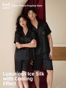 MiiOW | Lightweight Breathable Ice Silk Sleepwear Set