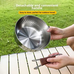 RONGCHUAN | 316 Stainless Steel Detachable Portable Cooking Pot