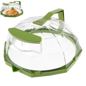 Microwave Splash Heating Cover High Temperature Resistant Water Injection And Oil Splash-Proof Fresh-Keeping Fresh-keeping Cover
