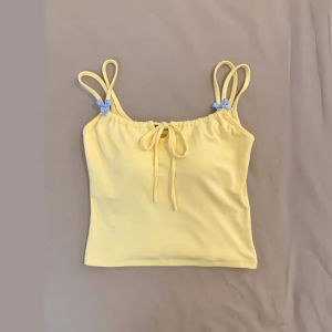 American Style Pure Desire Spicy Girl Cross Strap Chest Pad Tube Top Womens Summer Commute Versatile Gathered Sports Beautiful Back