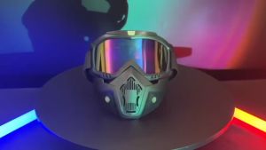 Motorcycle Goggles Removable Mask Riding Cycling Safety Glass Shield Windproof Glasses Motocross Eyewear