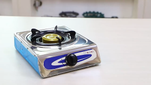 KEVE Single Burner Gas Stove Heavy Duty Durable Easy to Clean Stainless Steel Body