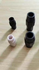 1Pc Plastic Telescopic Tube Connector Dip Net Pole Telescoping Pipe Twist Clamp Fixed Lock DIY Carbon Fiber No Slip Hold