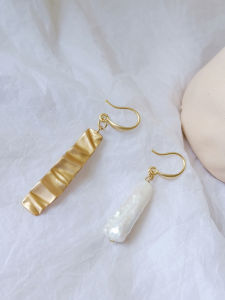 Natural Freshwater Pearl Earrings Womens Fashion Jewelry Simple Love Acc Private Label Unique Design Popular Trend