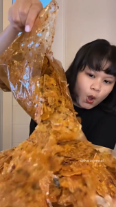 kripca pedas extra daun jeruk / keripik kaca / keripik beling / seblak kering kripca keripik kaca