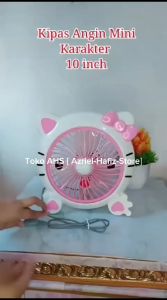 Kipas Angin Meja Karakter 10 Inch/Kipas Angin Meja Listrik/Kipas Angin Portable Karakter Lucu