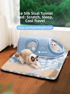 SHENJINGMAO | Interactive Play & Sleep Tunnel Cat House Year-Round