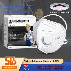 Dustproof Headband Type Breathable Mask with Activated Charcoal