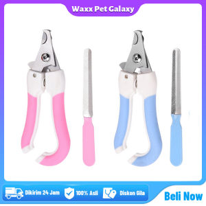 Set Gunting Kuku Hewan Peliharaan Stainless Steel Manicure Kuku Hewan Peliharaan