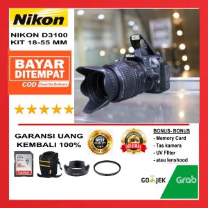 Kamera Nikon D3100 kit 18-55mm cocok untuk pemula