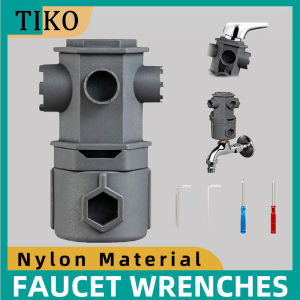 16 in 1 Faucet and Sink Wrench Multi Functional Sink Bathroom Wrench Faucet and Sink Installer Tool Plumbing Wrench for Toilet Sink Plumbing Installation and Repairs