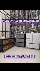 Drawer Cabinet Storage Cabinet 3/4/5 Layer Foldable Storage Organizer Box for Clothes/Toys/Home Portable Wardrobe Office Drawer Cabinet