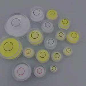 Mini Round Accuracy Bubble Level Bullseye Instrument Horizontal Precision Bubble Level Measuring Tool 18*9mm