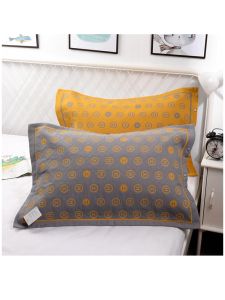 ผ้าห่มหมอนผ้าฝ้ายแท้แบบมีซิป 2 ชิ้น ขนาด 48*74 หนาขึ้นอีกครั้ง ระบายอากาศได้ดี ดูดซับเหงื่อ สำหรับใช้ในบ้าน ผู้ใหญ่ นักเรียน