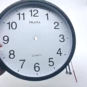 Máy đồng hồ treo tường kim trôi kèm bộ 3 kim – Thay thế nhanh chạy êm ru không gây tiếng ồn