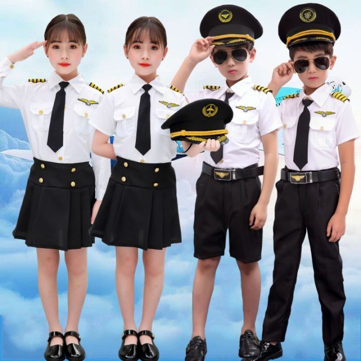 Rabbite Pilot Costume for Kids Cosplay Costumes Children Performance ...