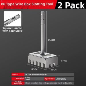 YUHANZHE | Square Rapid Grooving Hole Punching Tool