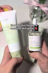 [Exp.2027] iUNIK Tea Tree Relief Serum 50ml | Toner 200ml by SkinCaring18 SK
