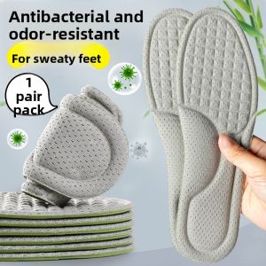 LINGMIAO | Deodorizing Breathable Absorbent Anti-Odor Comfortable Thin Summer Mens Insoles