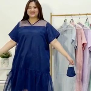 DRESS BRUKAT ESMERALDA DRESS BIGSIZE