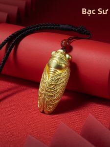 TONGSHIFU | Tượng Trang Trí Chuồn Chuồn Vàng May Mắn