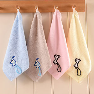 Diphiran ยี่ห้อผ้าฝ้ายเด็กผ้าขนหนูรูปแบบการ์ตูนรูปทรงสี่เหลี่ยมสําหรับเด็กทารก Naptime ผ้าเช็ดตัว