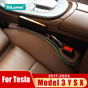 For Tesla Model 3 Y S X 20172018 2019 2020 2021 2022 2023 Car Seat Leak Proof Strips Gap Side Seam Storage Accessories