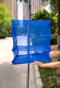 Foldable Hanging Drying Net Multi Layer Dry Mesh With Zipper Fishing Net