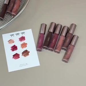 CACE Matte Velvet Liquid Lipstick Lasting Red Lipgloss Waterproof Orange Brown Lip Tint Makeup For Women Nourishing Lip Stain