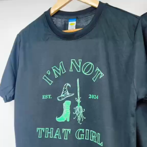 PYD Movie Wicked For Good Together Were Unlimited Defying Gravity Design Cotton T-shirt