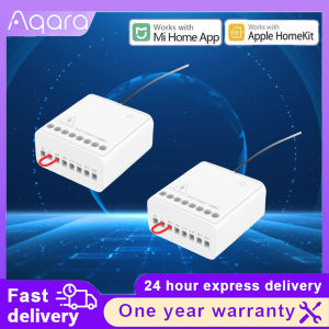 Aqara | Zigbee Aqara Two-way Control Module Wireless Relay Switch 10A 2500W Smart Home Mijia Homekit Remote Control