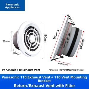 Panasonic | Ultra Thin Air Ventilation Outlet Adjustable Airflow Filter