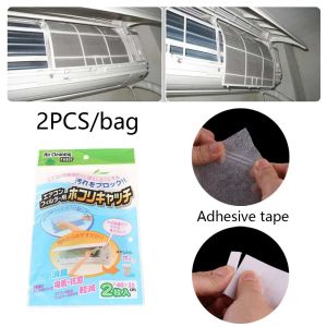 10 Pcs Air Conditioner Filter Papers Anti-dust Net Cleaning Purification Air Conditioner Parts Air Purifier Dust Filter